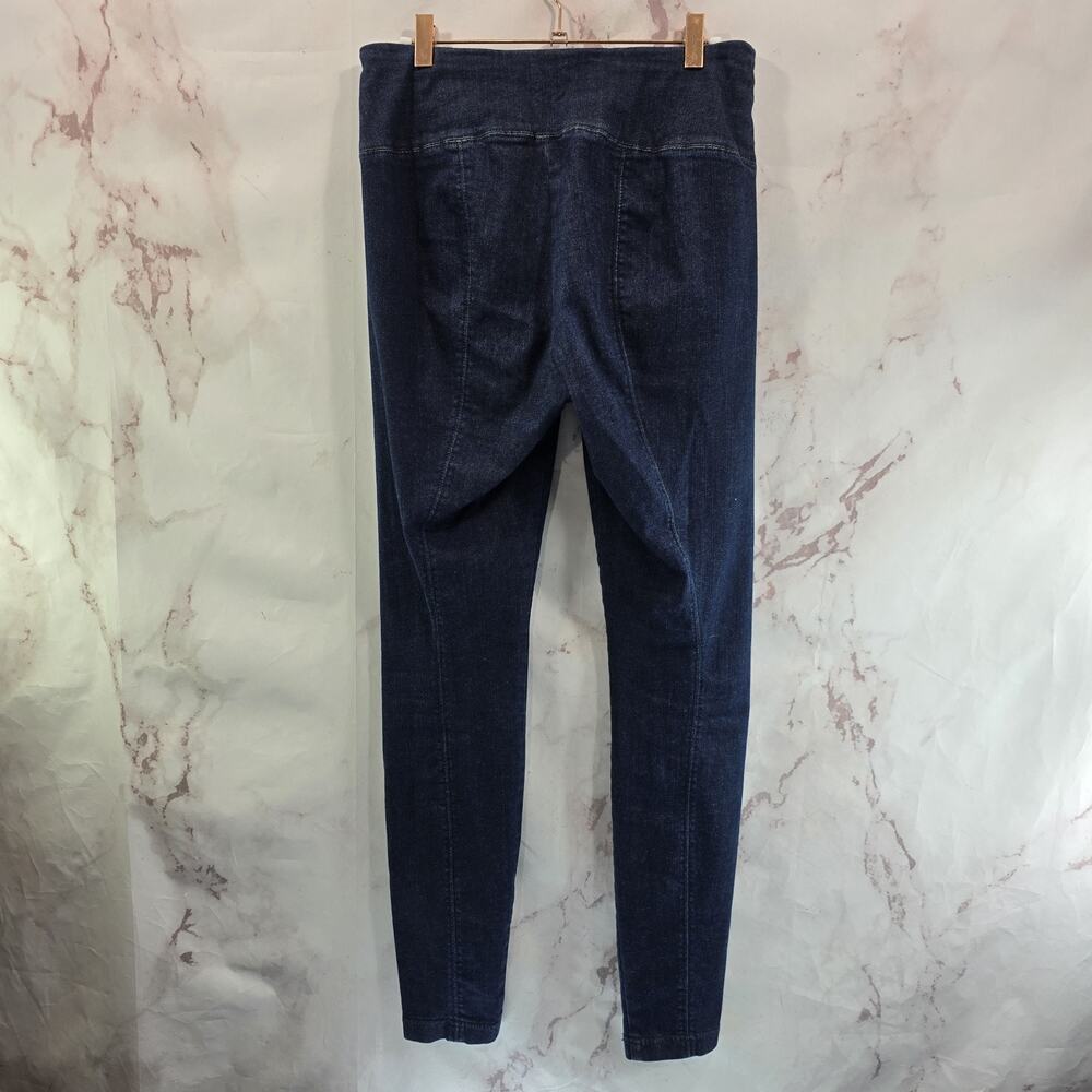 White House Black Market Jeans Womens 8 L Runway Legging Denim High Rise Dark